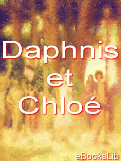 Cover image for Daphnis et Chloé